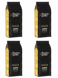 Pachet 4 x Cafea boabe Piazza Doro Dolce 1 kg