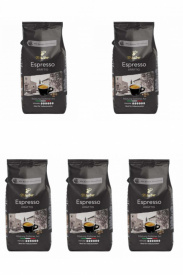 Pachet 5 x Cafea boabe, Tchibo Espresso Sizilianer Art, 1 kg