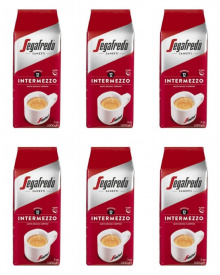 Pachet 6 x Cafea boabe Segafredo Intermezzo 1 kg