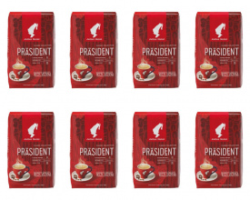Pachet 8 x CAFEA BOABE JULIUS MEINL PRESIDENT 500G
