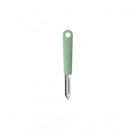 Peeler Brabantia Tasty+ Jade Green, cu mini razatoarea pentru coji de citrice 1001194