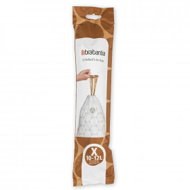 Sac de gunoi Brabantia PerfectFit NewIcon/Bo mărimea X, 10-12L, 10 bucăți, rolă 1005581