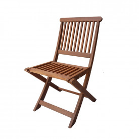 Scaun pliant Muhler, lemn Meranti, 47x59x87cm 1001756