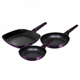 Set tigai (3 piese) Purple Eclipse Collection BerlingerHaus BH 7104