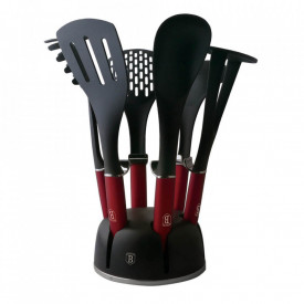 Set ustensile de bucatarie (7 piese) Burgundy Metallic Line Berlinger Haus BH 6241