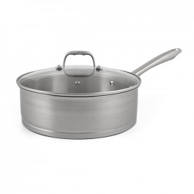 Tigaie adâncă cu capac Luigi Ferrero Rome FR-2687S 26x9cm, 4.1L 1002659