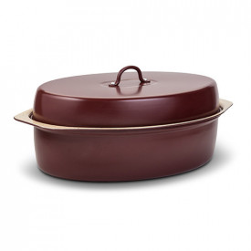 Vas oval pentru cuptor 42 cm cu invelis ceramic antiaderent Terrestrial NAVA NV 103 036