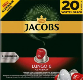 CAPSULE CAFEA JACOBS LUNGO CLASSICO -ALUMINIUM (20 CAPSULE) 104G