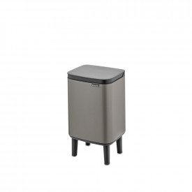 Coș de gunoi Brabantia Bo Small Hi 4L, Platinum 1006640