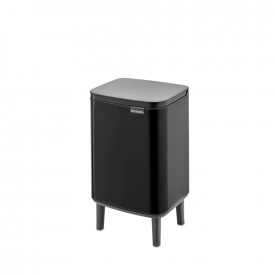 Coș de gunoi Brabantia Bo Small Hi 7L, Negru Mat 1006645