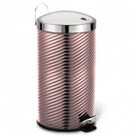 Cos de gunoi cu pedala din otel inoxidabil 7L I-Rose Line Collection Berlinger Haus BH 6430