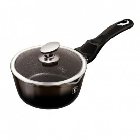 Cratita cu capac pentru sosuri Metallic Line Shiny Black Edition BerlingerHaus BH 6603