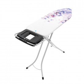 Masa de calcat Brabantia C 124x45cm cu suport detasabil pentru generator de abur, Lavanda 90300129