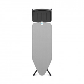 Masa de calcat Brabantia C 124x45cm cu suport pentru generator de abur, Metalizat 1003372