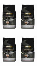 Pachet 4 x Cafea boabe Lavazza Espresso Barista Perfetto 1 kg