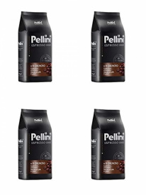Pachet 4 x Cafea Boabe Pellini No9 Cremoso Espresso 1kg