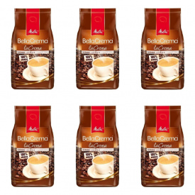 Pachet 6 x Cafea boabe Melitta 1Kg Bella Crema la Crema