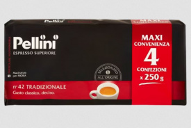 Pachet 6 x Cafea macinata Pellini Espresso Superiore no.42, 4x250g