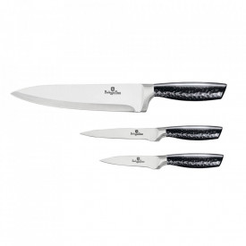 Set cutite (3 piese) Metallic Line Carbon Pro Edition BerlingerHaus BH 2494