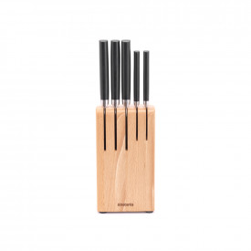 Set cutite cu stand Brabantia Profil, set de 5 cuțite 1003298