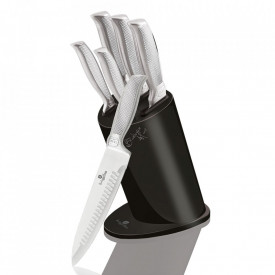 Set cutite otel inoxidabil (6 piese) Carbon Metallic Kikoza Collection Berlinger Haus BH 2264A