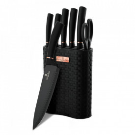 Set cutite otel inoxidabil (7 piese) Black Rose Collection Berlinger Haus BH 2501