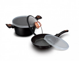 Set oale si tigai (5 piese) Black Rose Collection BerlingerHaus BH 6790