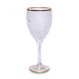 Set pahare de vin Bohemia Nicolette Gold Matt, 6 buc., 320 ml 1000271