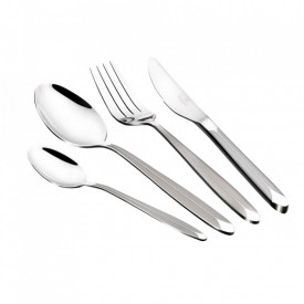 Set Tacamuri 24 piese din otel inoxidabil efect satinat Berlinger Haus BH 2154