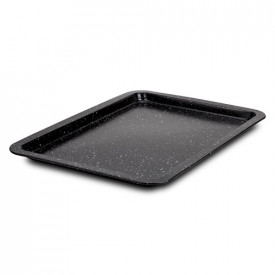 Tava pentru copt dreptunghiulara 48x33 cm cu invelis stone antiaderent Nature NAVA NV 239 009