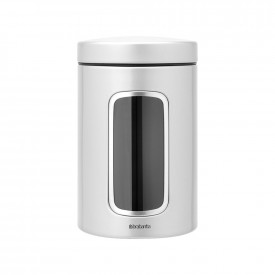 Borcan Brabantia Window 1.4L, Gri metalic 646864