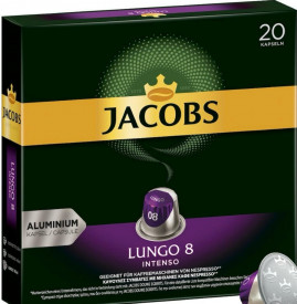 CAPSULE CAFEA JACOBS LUNGO INTENSO -ALUMINIUM (20 CAPSULE) 104G