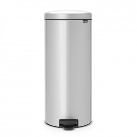 Coș de gunoi cu pedală Brabantia NewIcon 30L, gri metalic 649058