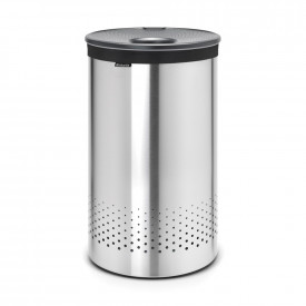 Cos de rufe Brabantia 60L, Matt Steel, capac din plastic 90300248