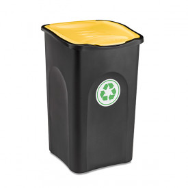 Coș pentru colectare separată 50L Stefanplast Ecogreen Y, 37*37*56 cm 650691