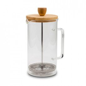 Infuzor pentru cafea si ceai 350 ml cu capac din bambus Terrestrial NAVA NV 225 010