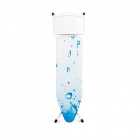 Masa de calcat Brabantia B 124x38cm cu suport pentru generator de abur, Ice Water 1003349
