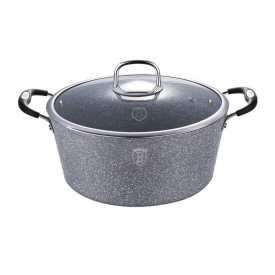 Oala cu capac 20 cm Gray Stone Touch Line Berlinger Haus BH 1151N
