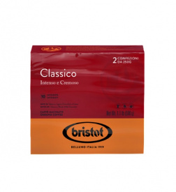 Pachet 12 x Cafea macinata Bristot Intenso e Cremoso 2x250g