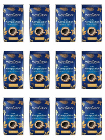 Pachet 12 x Cafea macinata Movenpick Edle Komposition 500g