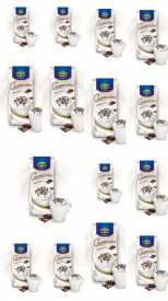 Pachet 15 x Cappuccino Kruger family stracciatella 500 g