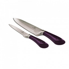 Set cutite (2 piese) Purple Eclipse Collection BerlingerHaus BH 2498