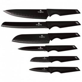 Set cutite (6 piese) Black Silver Collection BerlingerHaus BH 2594