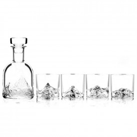 Set pahare și sticla pentru whisky LIITON PEAKS 5 buc 1006972