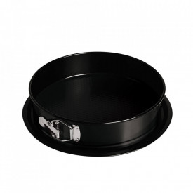 Tava pentru cuptor rotunda cu pereti detasabili Black Silver Collection BerlingerHaus BH 6623