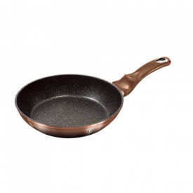 Tigaie 20 cm Black Rose Gold Metallic Line Berlinger Haus BH 1886