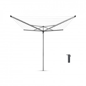 Uscator rufe exterior Brabantia Essential 40m, ancora pentru betonare 90300257