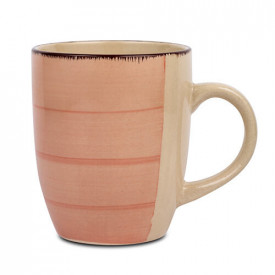 Cana stoneware 355 ml Lines Terra Cotta NAVA 099 215