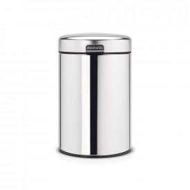 Coș de gunoi Brabantia NewIcon 3L, Brilliant Steel, montat pe perete 649738