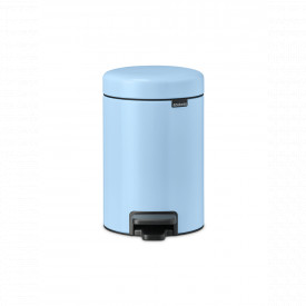 Coș de gunoi cu pedală Brabantia NewIcon 3L, Dreamy Blue 1005524